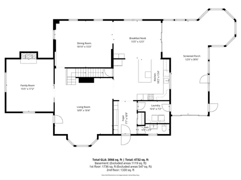 Floorplan - 3614 Wolf Rd, Oswego, IL 60543 photo 1 of 3