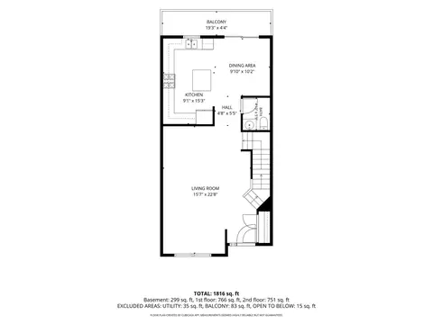 Floorplan - 435 E Railroad Ave, Bartlett, IL 60103 photo 2 of 4