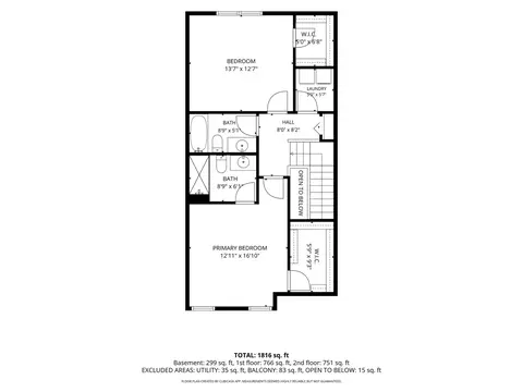 Floorplan - 435 E Railroad Ave, Bartlett, IL 60103 photo 3 of 4
