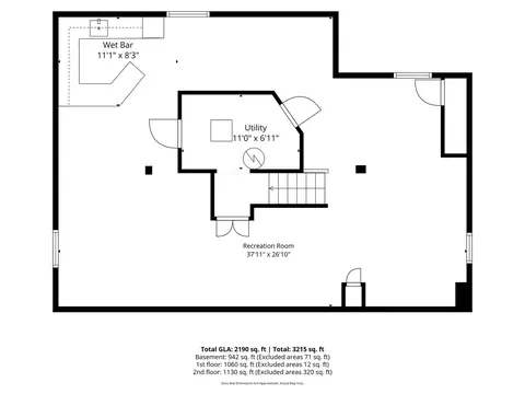 Floorplan - 1034 Stephen Ct, Aurora, IL 60502 photo 3 of 3