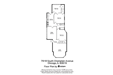 Floorplan - 7918 S Champlain Ave, Chicago, IL 60619 photo 2 of 2