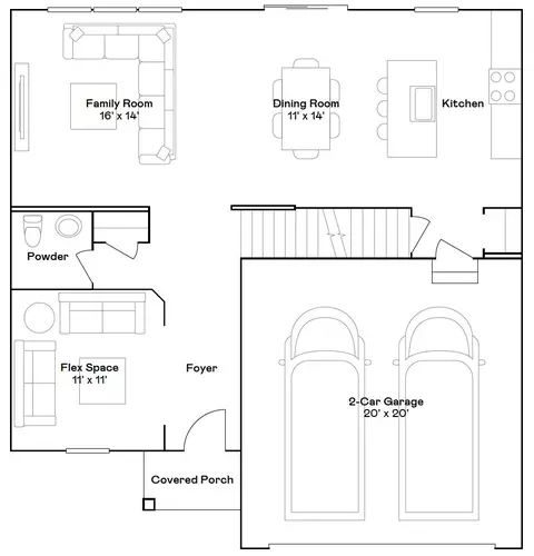 Floorplan - 1620 Sawgrass Ln, Beecher, IL 60401 photo 1 of 2