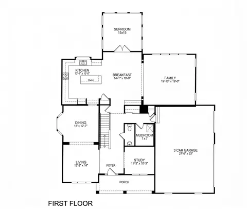 Floorplan - 2989 Wagon Rd, Elgin, IL 60124 photo 1 of 2