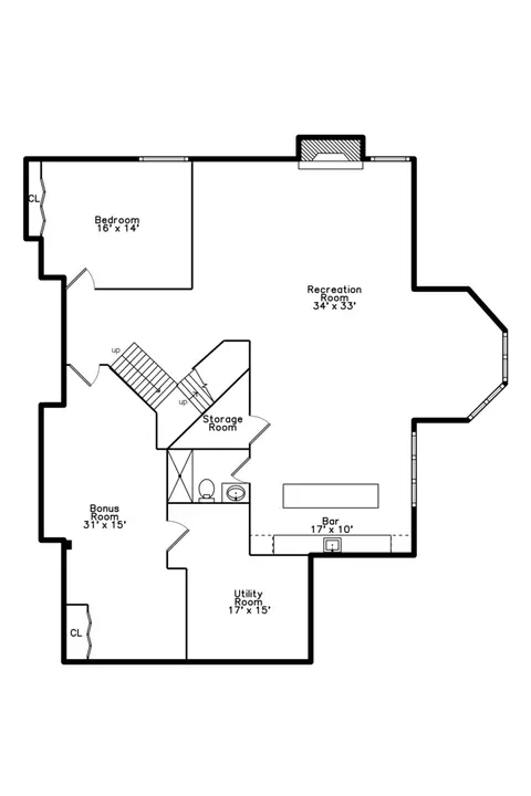 Floorplan - 610 Grant Ct, Burr Ridge, IL 60527 photo 3 of 4