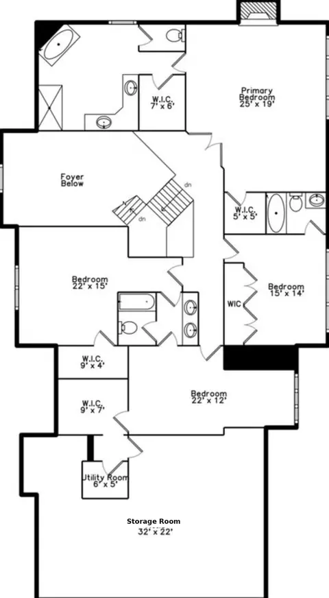 Floorplan - 610 Grant Ct, Burr Ridge, IL 60527 photo 2 of 4
