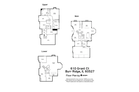Floorplan - 610 Grant Ct, Burr Ridge, IL 60527 photo 4 of 4