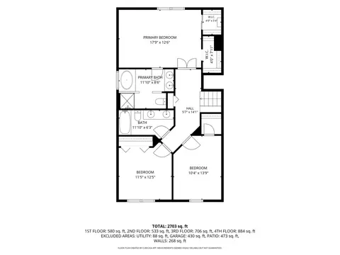 Floorplan - 1930 Rochelle Ct, Wheeling, IL 60090 photo 4 of 5