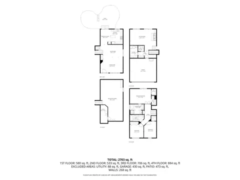 Floorplan - 1930 Rochelle Ct, Wheeling, IL 60090 photo 5 of 5