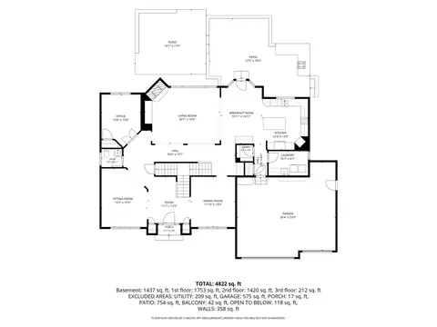 Floorplan - 1114 Chadwick Ct, Aurora, IL 60502 photo 1 of 5