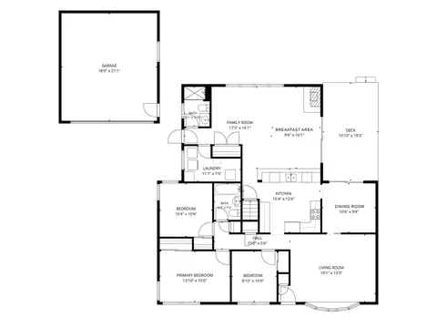 Floorplan - 2531 William Ave, Glenview, IL 60025 photo 1 of 2