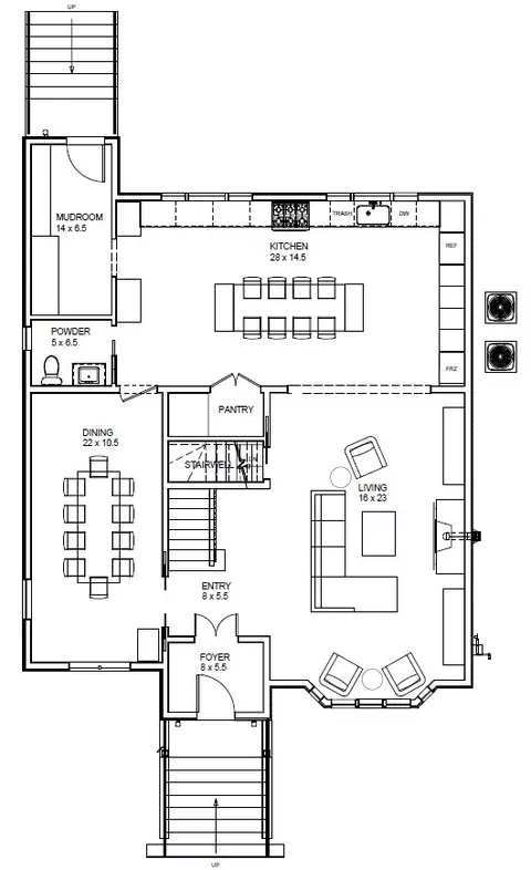 Floorplan - 111 Thatcher Ave, River Forest, IL 60305 photo 1 of 3