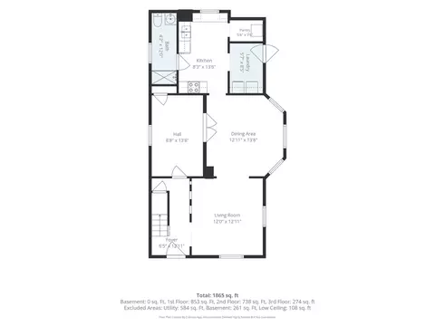 Floorplan - 2310 11th Avenue B Ave, Moline, IL 61265 photo 2 of 5