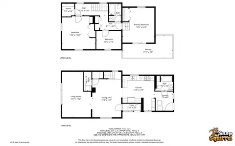 Floorplan - 108 S Main, Arrowsmith, IL 61722 photo 1 of 1