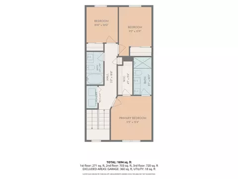 Floorplan - 3819 Honeysuckle Ln, Elgin, IL 60124 photo 2 of 4