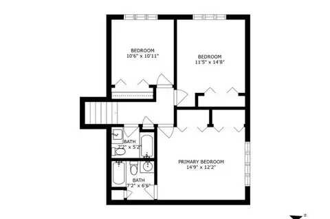 Floorplan - 633 E 8th Ave, Naperville, IL 60563 photo 2 of 3