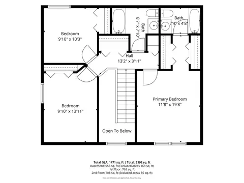 Floorplan - 2713 Steamboat Cir, Plainfield, IL 60586 photo 2 of 3