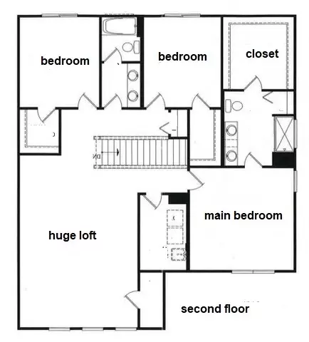 Floorplan - 25438 W Ryan Ln, Plainfield, IL 60586 photo 1 of 3