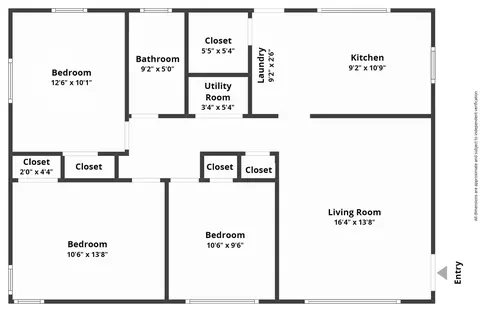 Floorplan - 16100 Circle Dr, Markham, IL 60428 photo 1 of 1