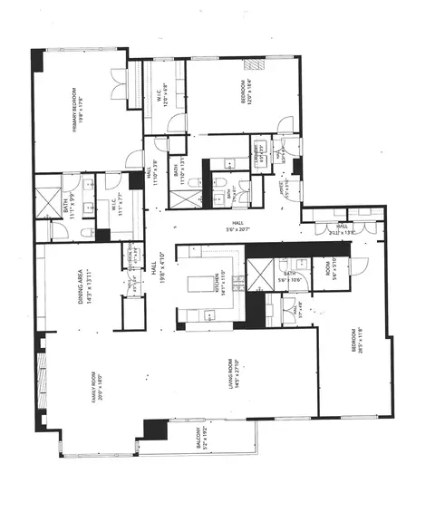 Floorplan - 270 E Pearson St #803, Chicago, IL 60611 photo 1 of 1