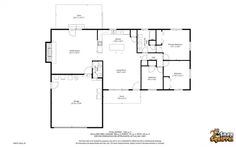 Floorplan - 408 E Victory St, Sidney, IL 61877 photo 1 of 1
