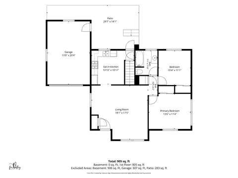 Floorplan - 846 Sioux Dr, Elgin, IL 60120 photo 1 of 2