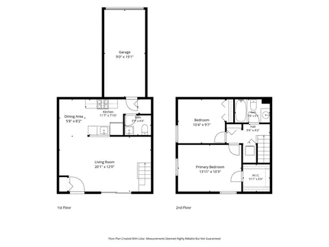 Floorplan - 186 Judith Ct #B, Bartlett, IL 60103 photo 1 of 1