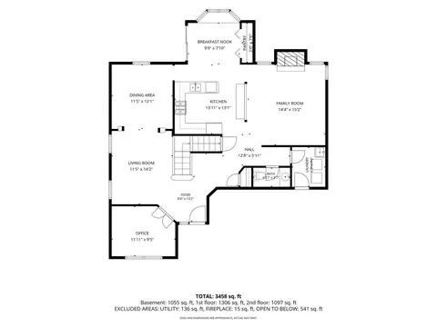 Floorplan - 2519 Crestview Dr, Aurora, IL 60502 photo 2 of 4