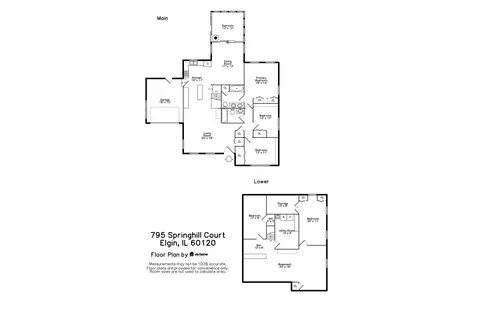 Floorplan - 795 Springhill Ct, Elgin, IL 60120 photo 3 of 3