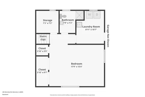 Floorplan - 205 Glenview Rd, Glenview, IL 60025 photo 3 of 3