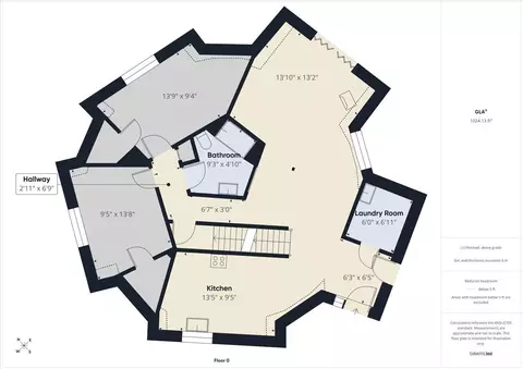 Floorplan - 1636 Larchmont Rd, Davis, IL 61019 photo 2 of 4