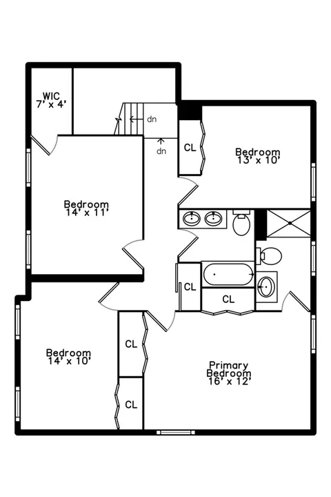 Floorplan - 358 E Beech Dr, Schaumburg, IL 60193 photo 1 of 3