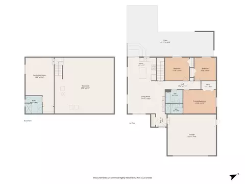 Floorplan - 2831 Rutherford Dr, Bloomington, IL 61705 photo 2 of 3