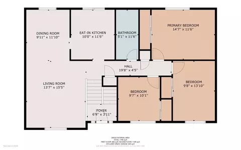 Floorplan - 840 S Cleburne Ave, Bartlett, IL 60103 photo 4 of 6