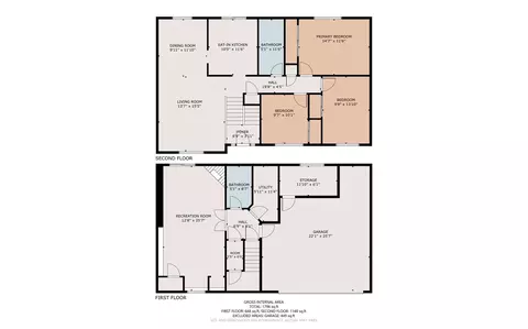 Floorplan - 840 S Cleburne Ave, Bartlett, IL 60103 photo 5 of 6