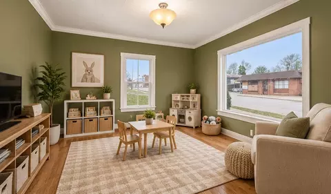 Living - 107 E Comanche Ave, Shabbona, IL 60550 photo 3 of 4