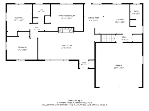 Floorplan - 1025 Bode Rd, Elgin, IL 60120 photo 1 of 3
