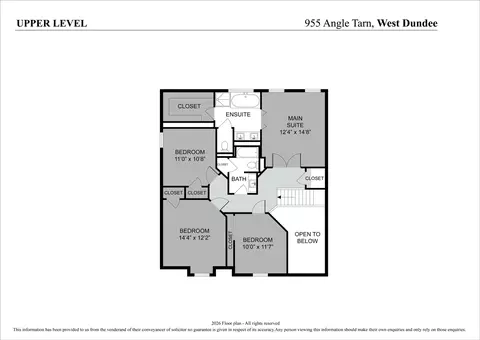 Floorplan - 955 Angle Tarn, West Dundee, IL 60118 photo 2 of 3