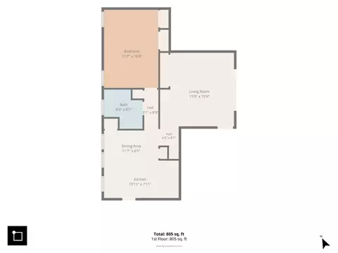 Floorplan - 5024 N Austin Ave #2E, Chicago, IL 60630 photo 1 of 1