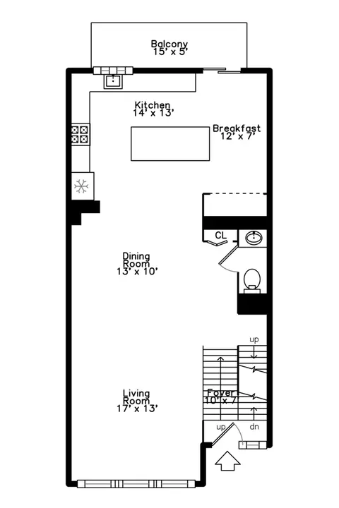 Floorplan - 725 Prestwick Ln, Wheeling, IL 60090 photo 3 of 4