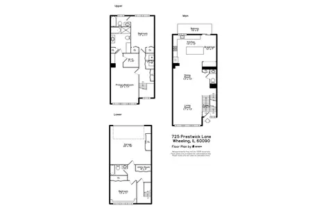 Floorplan - 725 Prestwick Ln, Wheeling, IL 60090 photo 4 of 4
