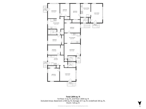 Floorplan - 13 High Rd, Cary, IL 60013 photo 2 of 3