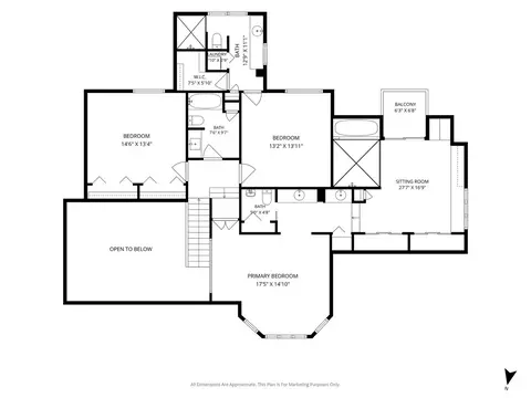 Floorplan - 500 Parkview Pl, Burr Ridge, IL 60527 photo 2 of 4