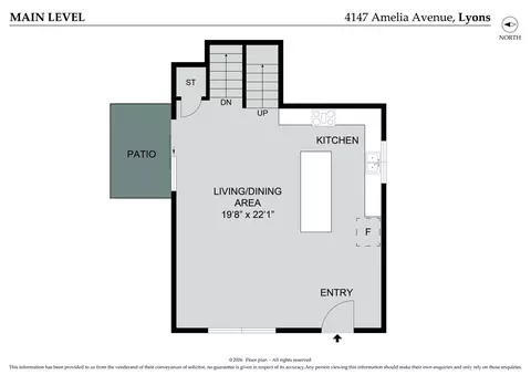 Floorplan - 8245 43rd Pl, Lyons, IL 60534 photo 1 of 3