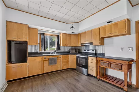 Kitchen - 411 Main St, Leaf River, IL 61047 photo 2 of 3