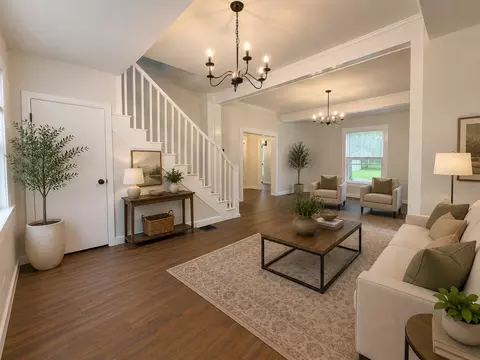 Living - 502 Vincennes Ave, Flora, IL 62839 photo 4 of 5