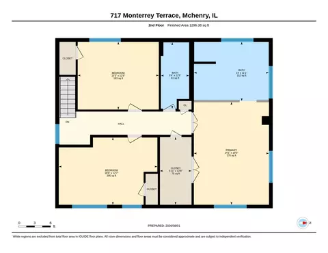 Floorplan - 717 Monterrey Ter, Mchenry, IL 60051 photo 2 of 3