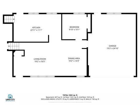 Floorplan - 590 Durham Ct, Hoffman Estates, IL 60169 photo 5 of 7