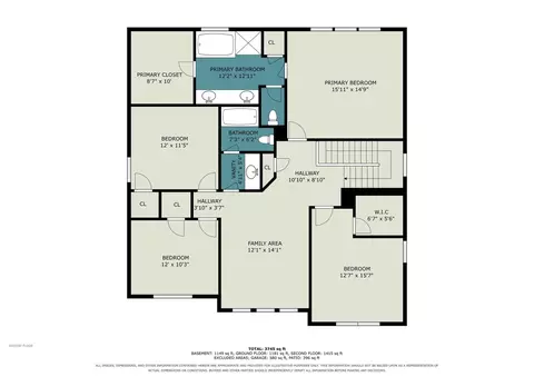 Floorplan - 16116 S Clearwater Dr, Plainfield, IL 60586 photo 3 of 3