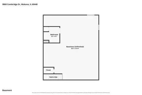 Floorplan - 9860 Cambridge Dr, Mokena, IL 60448 photo 4 of 4