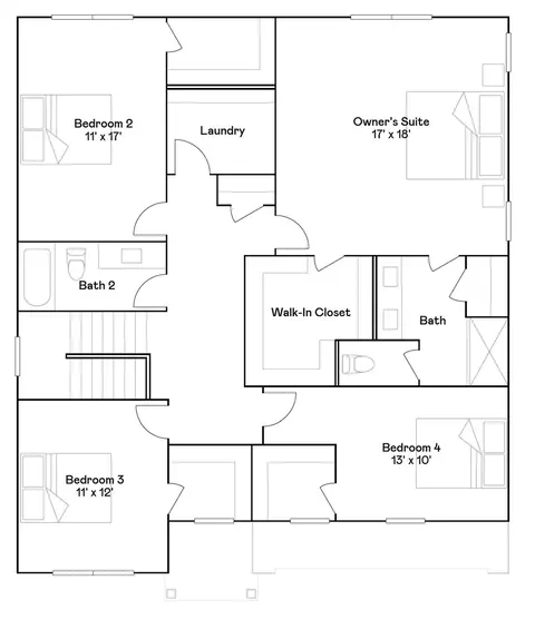 Floorplan - 565 Arye Dr, Elgin, IL 60124 photo 2 of 2